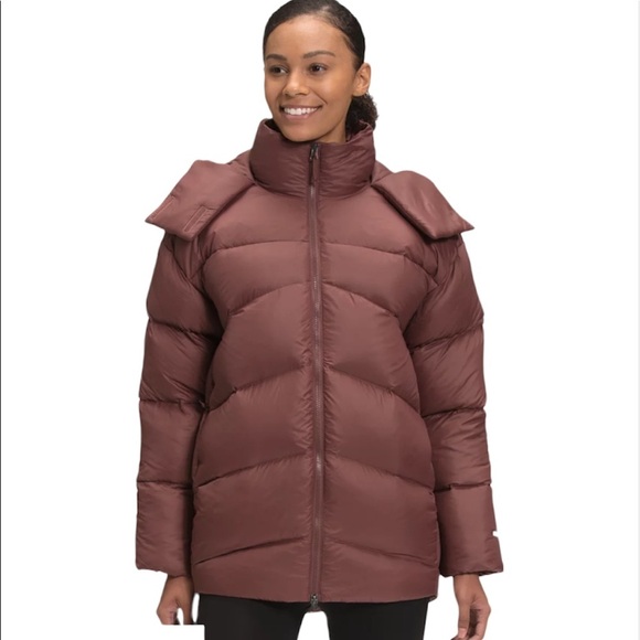 The North Face Women’s Palomar Down Parka Coat Marron Purple Size Medium New